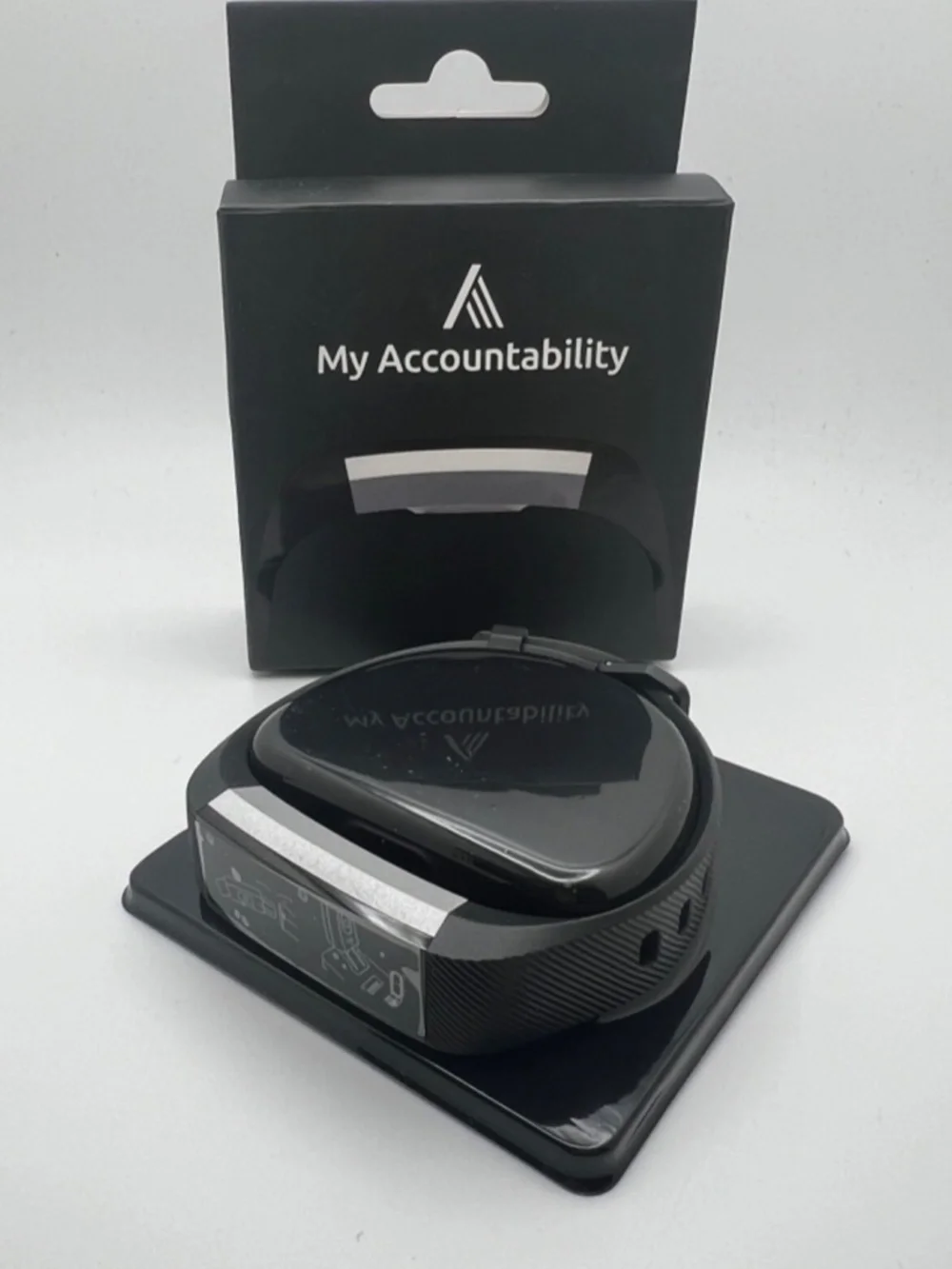 My Accountability Fitness Tracker Brand New In Box Black Smart Watch